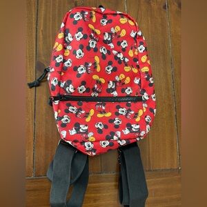 Disney Red Mickey Mouse Kids Backpack